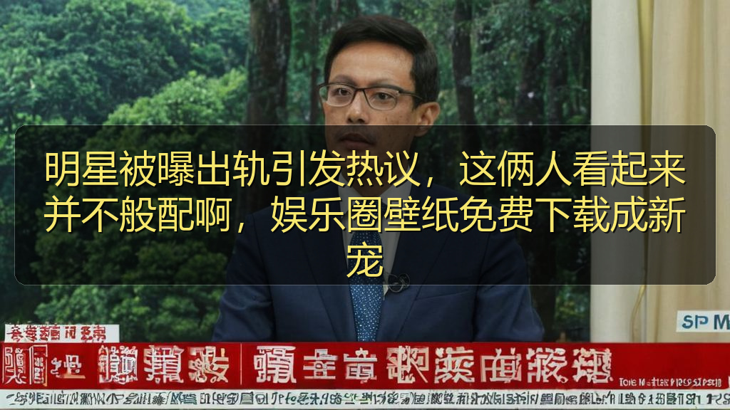 明星被曝出轨引发热议，这俩人看起来并不般配啊，娱乐圈壁纸免费下载成新宠