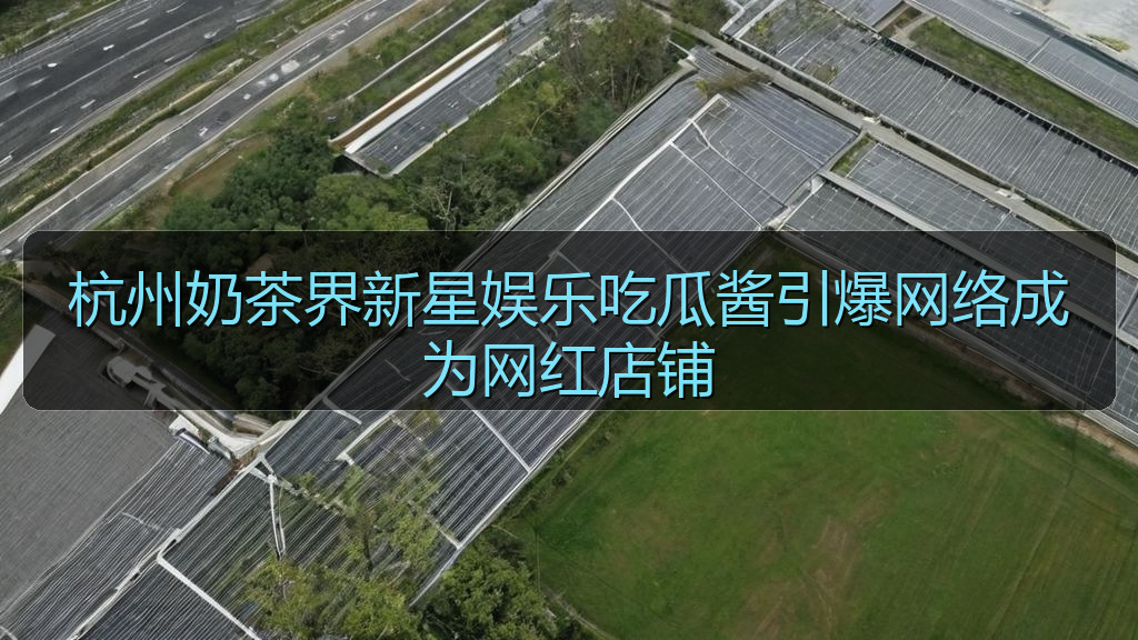 杭州奶茶界新星娱乐吃瓜酱引爆网络成为网红店铺